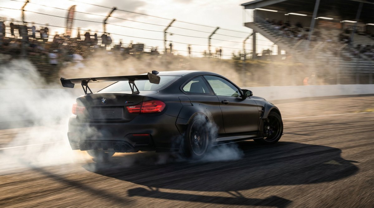 海角网视频：BMW M4漂移